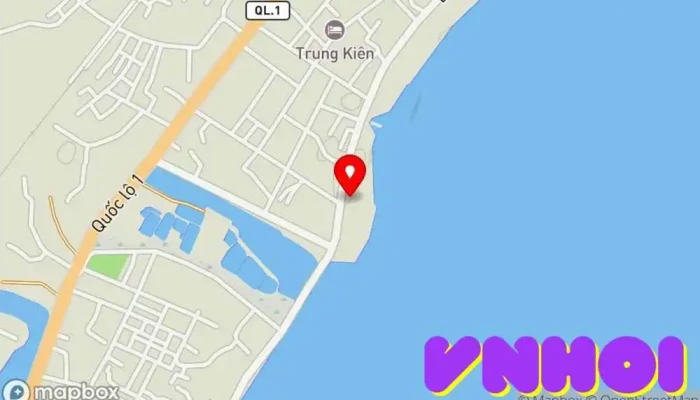 bản đồ của Công viên bờ biển Vạn Giã Công viên trong Khánh Hòa