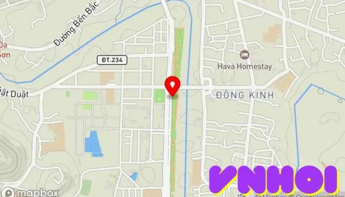 bản đồ của Công viên Chi Lăng - TP Lạng Sơn Công viên trong Lạng Sơn