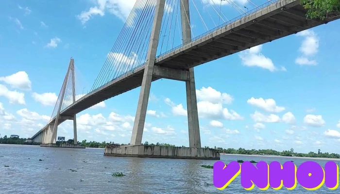 Cong Vien Tham Xanh Ke Doc Song Tien Tat Ca - Tiền Giang