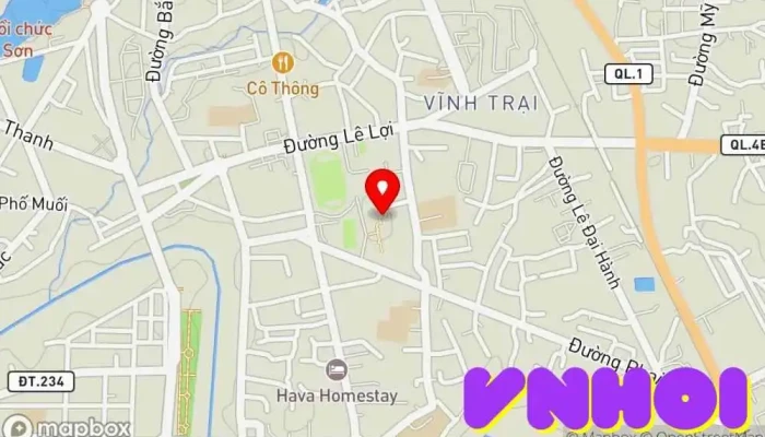 bản đồ của Cột cờ Núi Phai Vệ Điểm mốc lịch sử trong Lạng Sơn