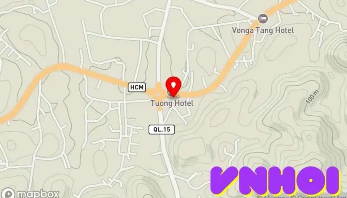 bản đồ của Cột mốc km số 0 Đường mòn HCM Điểm mốc lịch sử trong Nghệ An