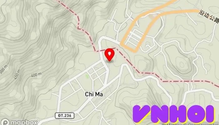bản đồ của Cửa khẩu Chi Ma Cửa khẩu trong Lạng Sơn