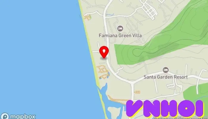 bản đồ của Cửu Long - Phú Quốc Khách sạn nghỉ dưỡng trong Kiên Giang