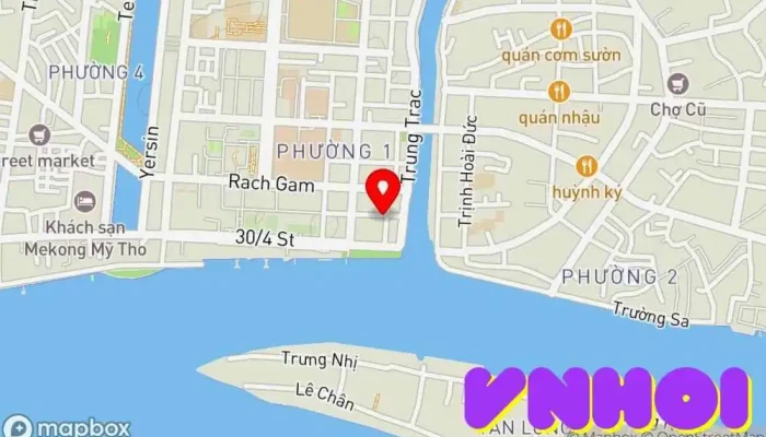 bản đồ của Đại Việt Bookstore & Coffee Quán cà phê trong Tiền Giang