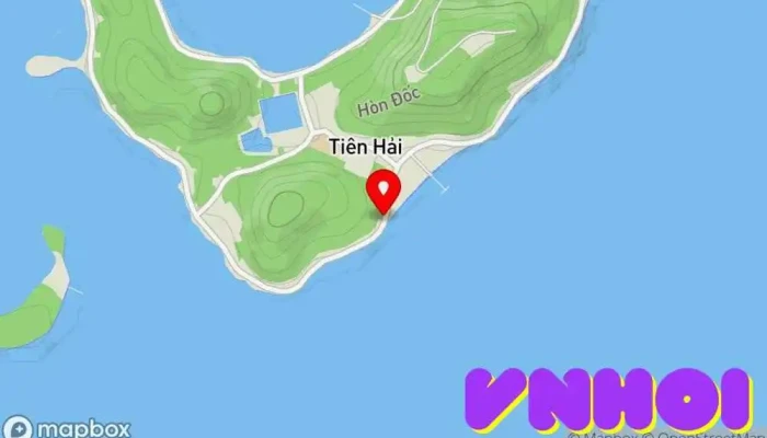 bản đồ của Đảo Hải Tặc - Pirate Island In VietNam Đại lý du lịch bằng Ca nô & Kayak trong Kiên Giang