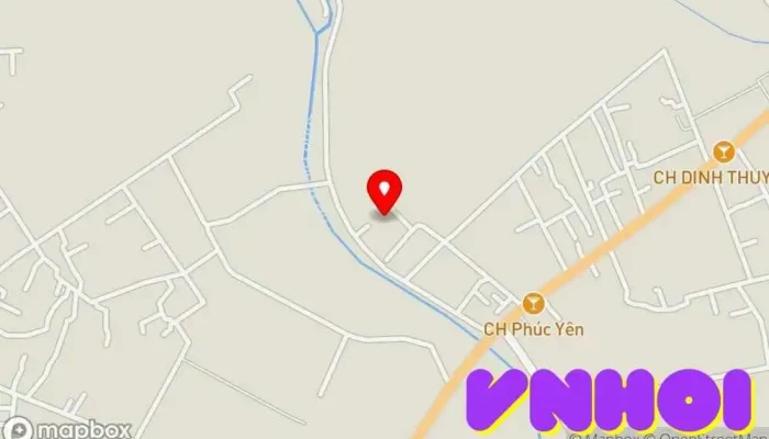 bản đồ của Đền Đồng Bằng Nơi thờ cúng, Địa điểm hành hương, Điểm đến tôn giáo trong Thái Bình