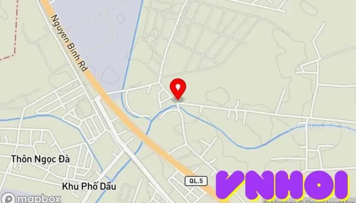 bản đồ của Đền Ghênh 