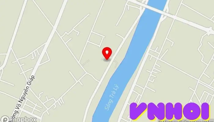 bản đồ của Đền Quan Nơi thờ cúng trong Thái Bình