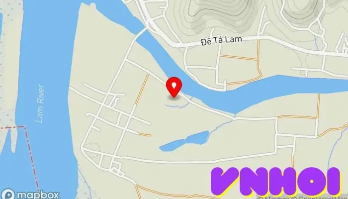 bản đồ của Đền Thanh Liệt Nơi thờ cúng trong Nghệ An