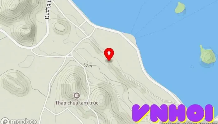 bản đồ của Điện Quán Âm Điện thờ trong Unnamed Road