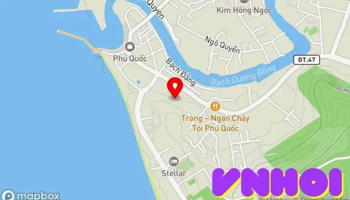 bản đồ của Đình Thần Dương Đông Nơi thờ cúng, Điểm thu hút khách du lịch trong Kiên Giang