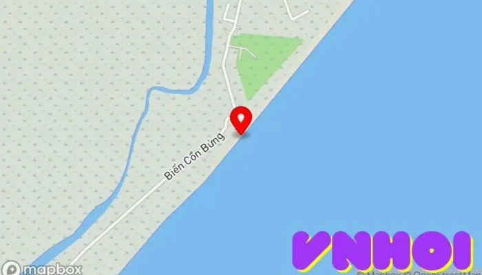 bản đồ của Du lịch biển Thạnh Phú Điểm thu hút khách du lịch trong Bến Tre