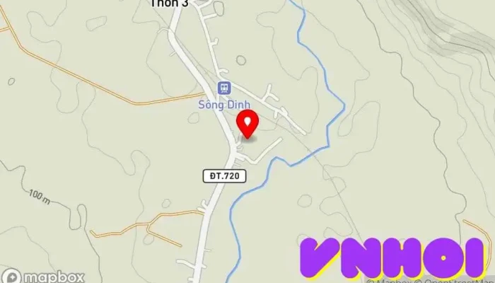 bản đồ của Du lịch Nhà tắm nước nóng trong Bình Thuận
