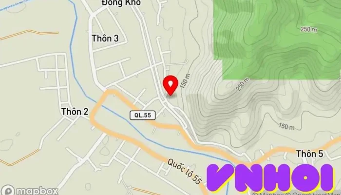 bản đồ của Đức Mẹ Tà Pao Điểm đến tôn giáo, Trung tâm tâm linh, Điểm thu hút khách du lịch trong Bình Thuận