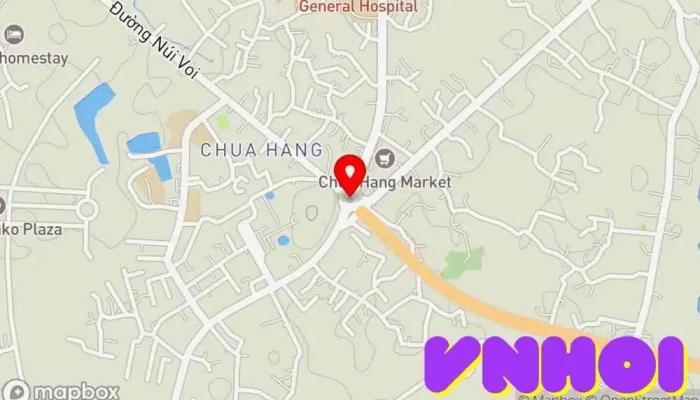 bản đồ của Đường tròn Chùa Hang Điểm thu hút khách du lịch trong Thái Nguyên