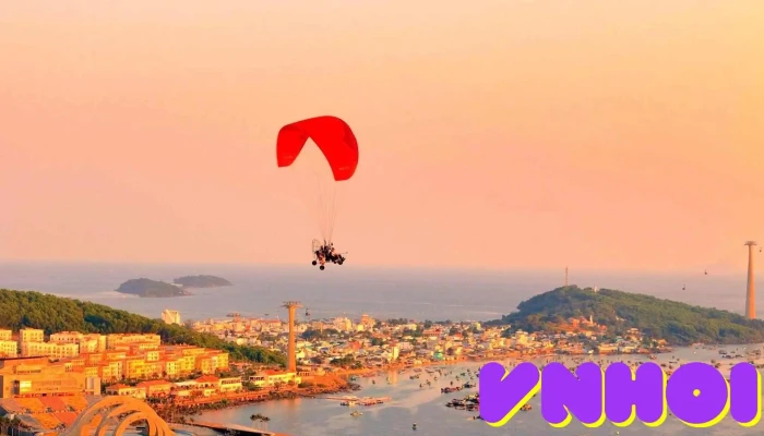 Fly Phu Quoc Paramotor -    Du Luon Phu Quoc Cua Chu So Huu - Kiên Giang