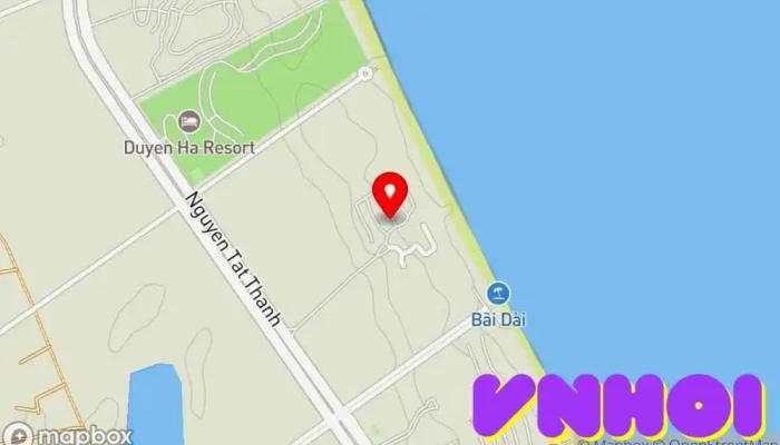 bản đồ của Fusion Resort Cam Ranh Khách sạn nghỉ dưỡng trong Khánh Hòa