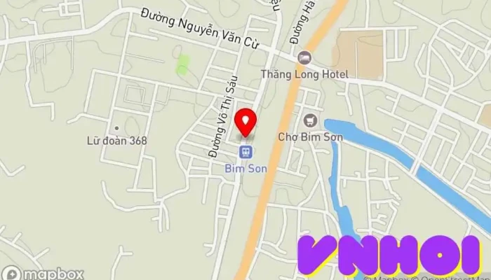 bản đồ của Ga Bỉm Sơn Nhà ga trong Thanh Hóa