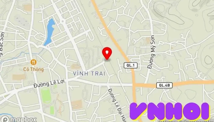 bản đồ của Ga Lạng Sơn Nhà ga trong Lạng Sơn
