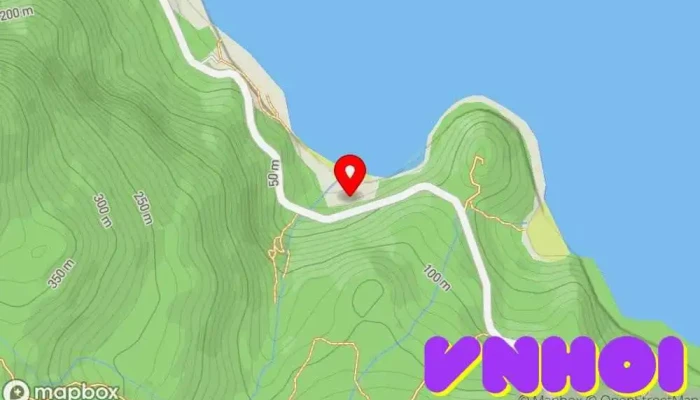 bản đồ của Gành Nhảy Beach Điểm thu hút khách du lịch trong Khánh Hòa