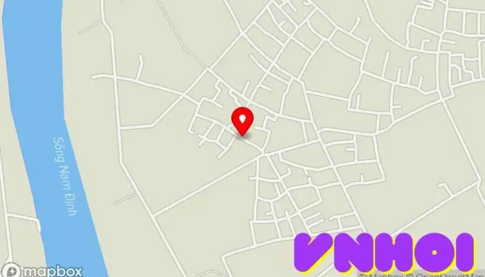 bản đồ của Giáo Xứ Cốc Thành Nhà thờ trong Nam Định
