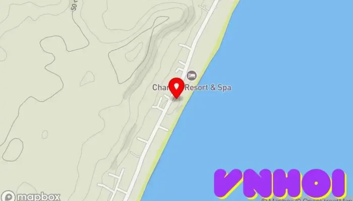 bản đồ của Golden Coast Resort & Spa Khách sạn nghỉ dưỡng, Spa trong Bình Thuận