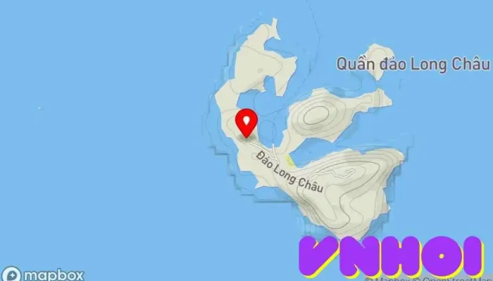bản đồ của Hải đăng Long Châu Điểm thu hút khách du lịch trong Hải Phòng