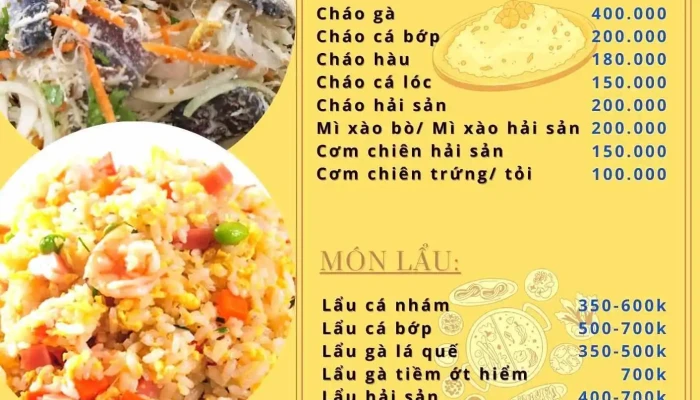 Happy Bong Phu Quoc   Nha Hang Homestay Grand World Phu Quoc Thuc Don - Kiên Giang