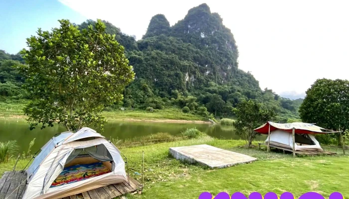 Hoa Binh Hideaway Camping Cua Khach Tro - Hòa Bình