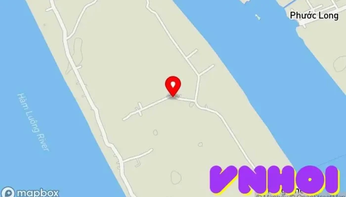 bản đồ của HTTL VNTG tại Cồn Ốc Nhà thờ Thiên Chúa giáo trong Bến Tre