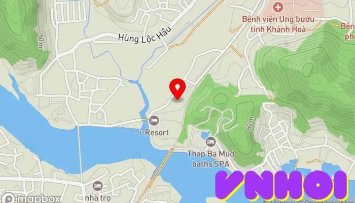 bản đồ của I-Resort Swimming Pool Điểm thu hút khách du lịch trong Khánh Hòa