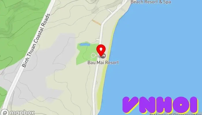 bản đồ của Kega Lighthouse Resort Bình Thuận Khách sạn nghỉ dưỡng, Nhà hàng trong Bình Thuận