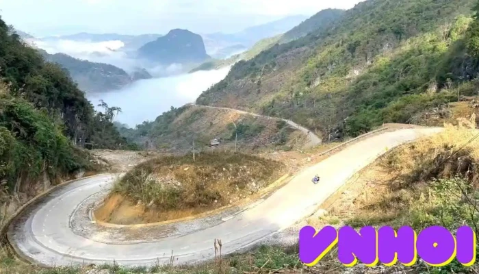 Khau Coc Cha Mountain Pass Deo 15 Tang   Cao Bang Loop Tour Nui - Cao Bằng