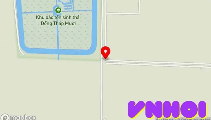 bản đồ của Khu bảo tồn loài và sinh cảnh Cây dược liệu Đồng Tháp Mười Khu bảo tồn thiên nhiên trong Tiền Giang