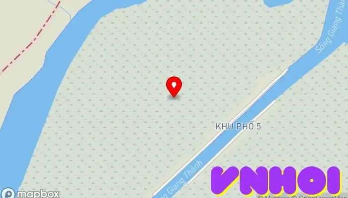 bản đồ của Khu Bảo Tồn Thiên Nhiên Đầm Đông Hồ Rừng quốc gia trong Kiên Giang