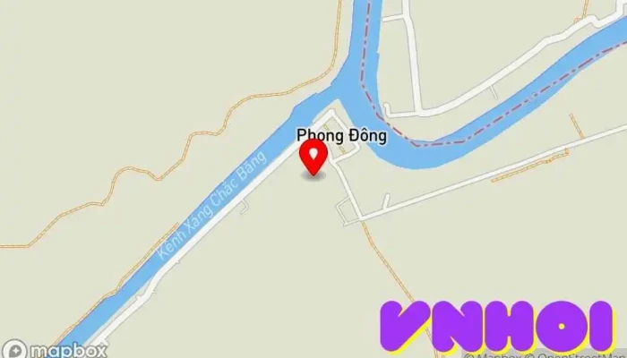 bản đồ của Khu di tích - Tập kết 200 ngày đêm Bảo tàng lịch sử địa phương trong Kiên Giang