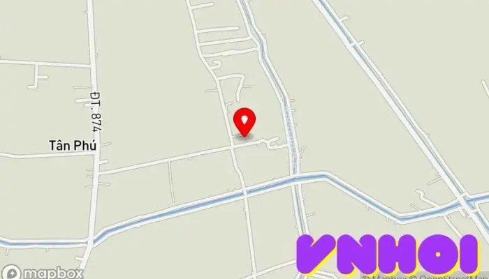 bản đồ của Khu Di tích Chiến thắng Ấp Bắc Bảo tàng lịch sử địa phương trong Tiền Giang