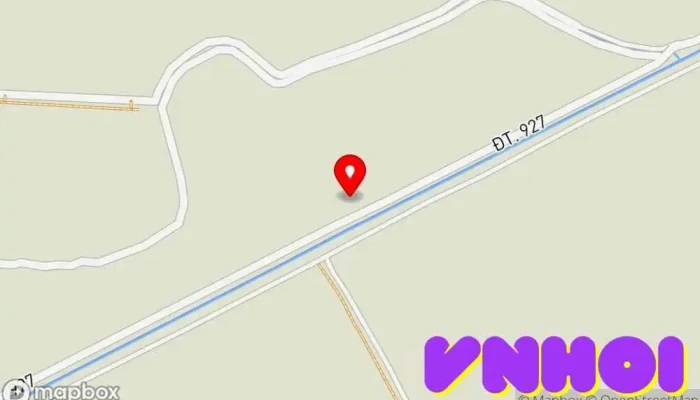 bản đồ của Khu di tích lịch sử - Địa điểm thành lập Tiểu đoàn Tây Đô Điểm mốc lịch sử trong Hậu Giang