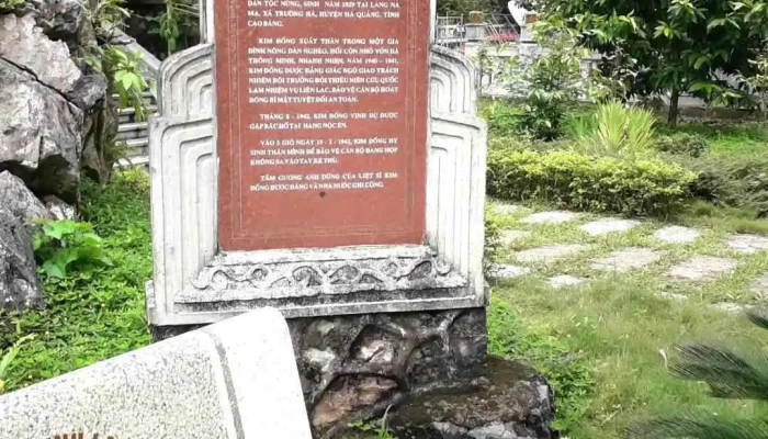 Khu Di Tich Lich Su Kim Dong Vat Tuong Niem - Cao Bằng