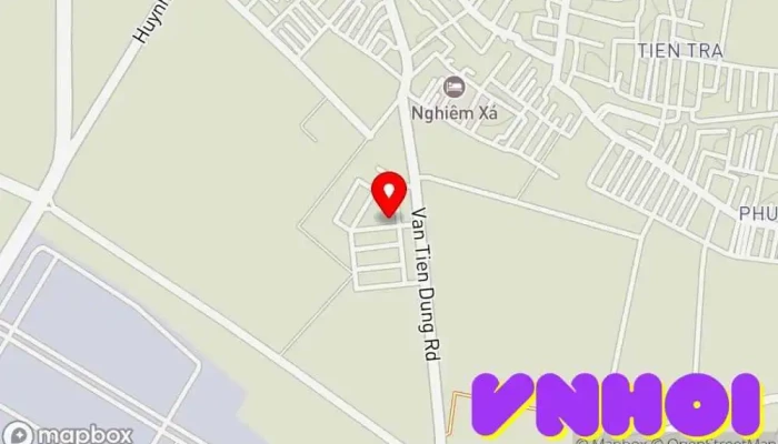 bản đồ của Khu Đô Thị Nghiêm Xá Khu nhà liền kề, Khu liên hợp căn hộ trong Bắc Ninh