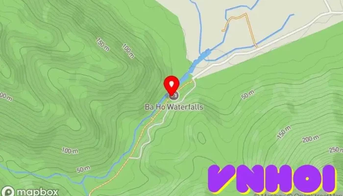 bản đồ của Khu du lịch Ba Hồ Điểm thu hút khách du lịch, Khách sạn nghỉ dưỡng, Nhà hàng trong Khánh Hòa