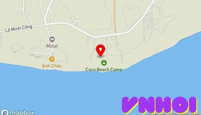 bản đồ của Khu du lịch biển Cam Bình Điểm thu hút khách du lịch, Quán cà phê trong Bình Thuận