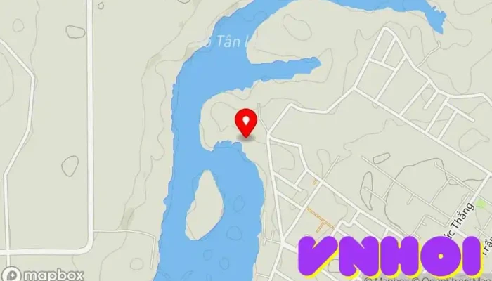bản đồ của Khu Du Lịch Sinh Thái Đảo Yến Bến du thuyền trong Bình Phước