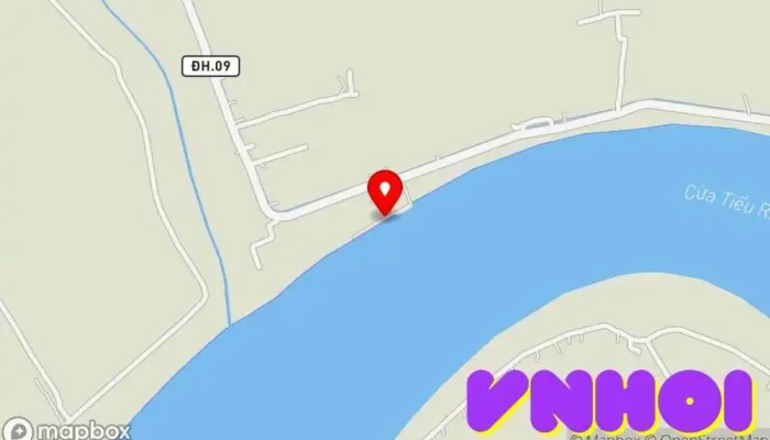 bản đồ của Khu du lịch sinh thái Gò Công Đại lý du lịch trong Tiền Giang