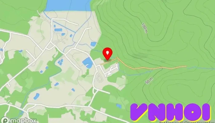 bản đồ của Khu du lịch sinh thái (Suối Đá Bàn) Điểm thu hút khách du lịch trong Kiên Giang