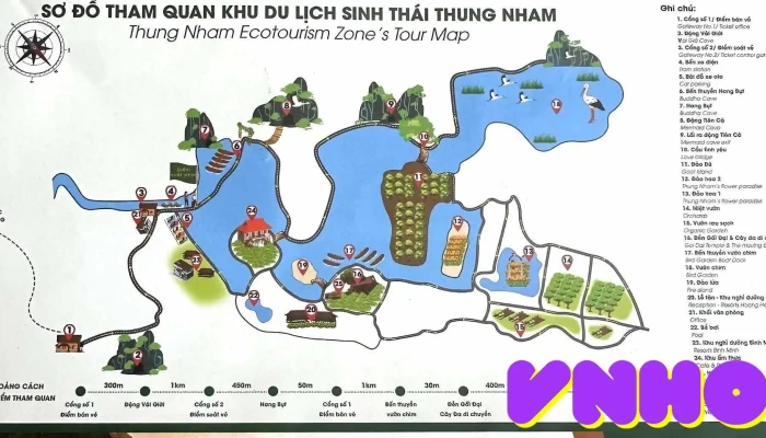Khu Du Lich Sinh Thai Thung Nham   Ninh Binh Ban Do Co So Luu Tru - Ninh Bình