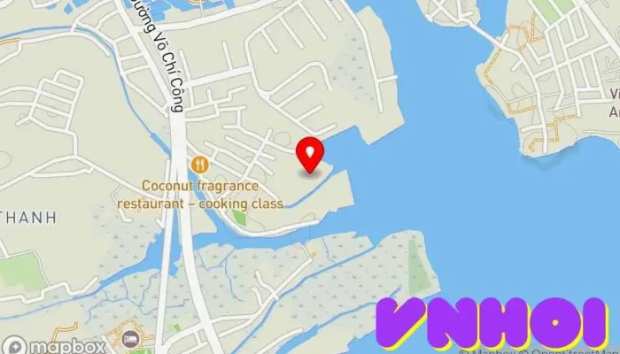 bản đồ của Khu Du lịch Sinh thái Vạn Dừa Khách sạn nghỉ dưỡng trong Quảng Nam