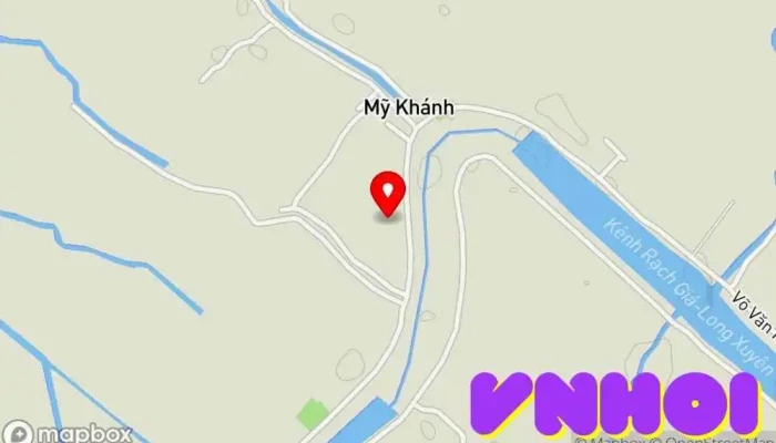 bản đồ của Khu Du Lịch Sinh Thái Ven Đô Điểm thu hút khách du lịch trong An Giang