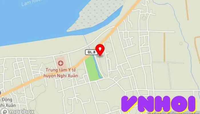 bản đồ của Khu Lưu niệm Đại thi hào Nguyễn Du Không gian tưởng niệm trong Hà Tĩnh