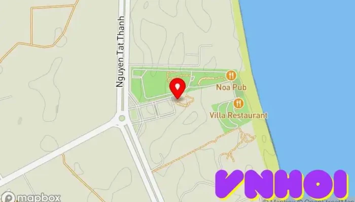 bản đồ của Khu tưởng niệm chiến sĩ Gạc Ma Công viên lưu niệm trong Khánh Hòa